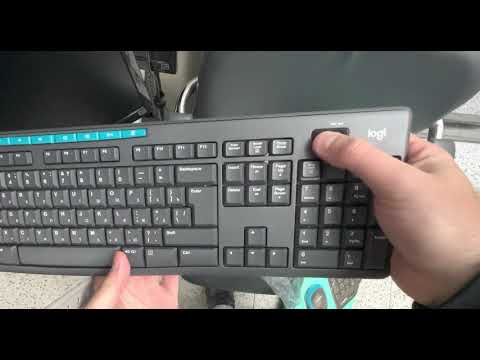 Комплект беспроводной Logitech Wireless Combo MK275 (920-008535)