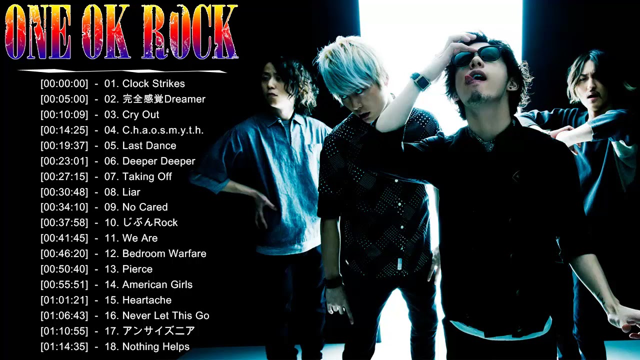 One Ok Rock ワンオクロックおすすめの名曲 One Ok Rock メドレー One Ok Rock 名曲 ランキング Best Of One Ok Rock Vol14 Youtube