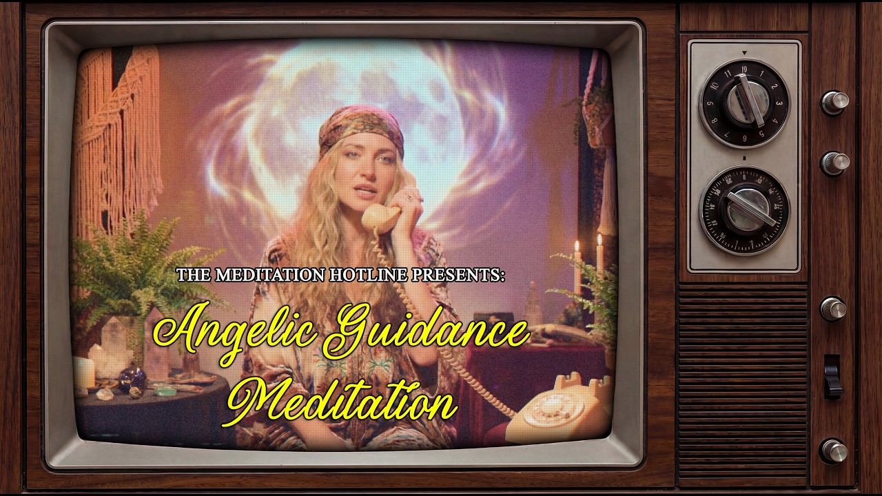 Guardian Angel Guided Meditation | Guidance, Love & Divine Support | The Meditation Hotline 📞