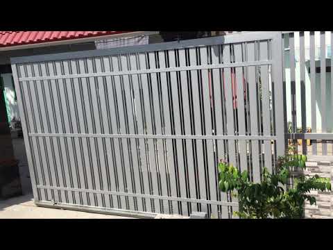 Video Cổng lùa,cổng trượt giá rẻ tphcm,0949.345349, motor... - youtube