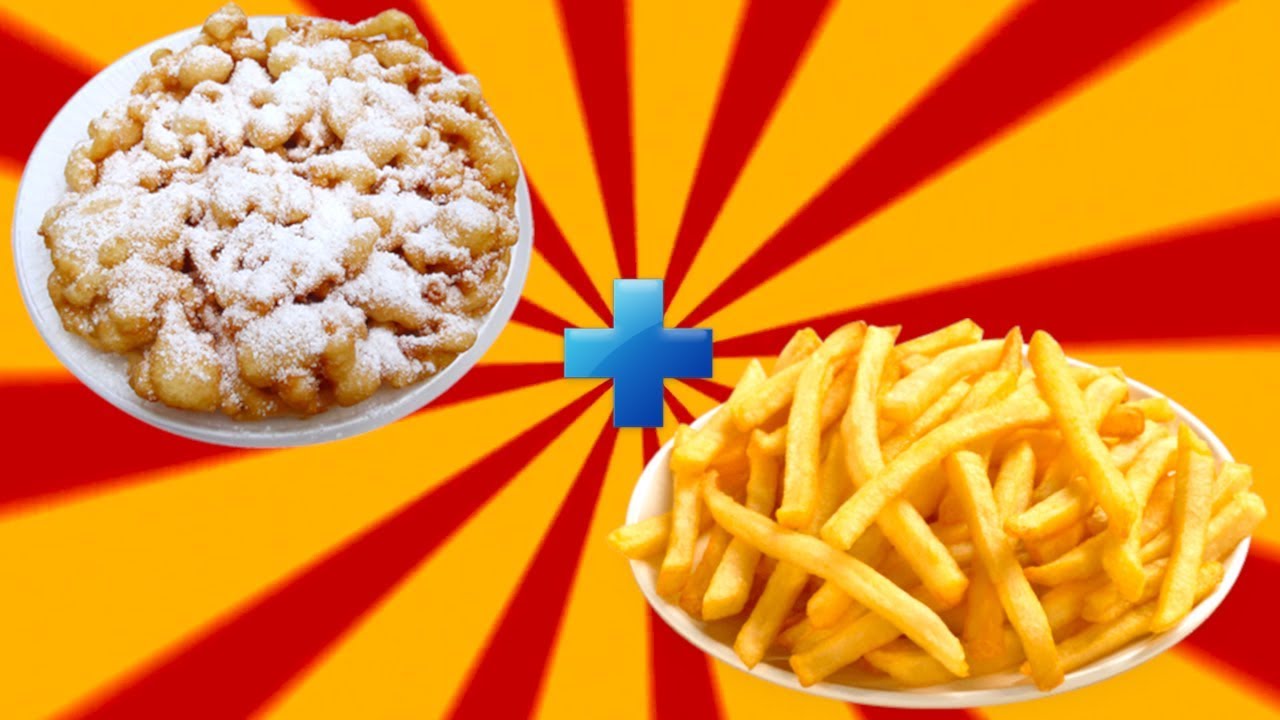 FUNNEL CAKE MEETS FRIES! New Funnel Cake Fries At Burger King! YouTube