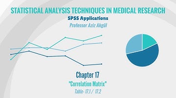 Chapter 17 - Statistical Analysis Techniques in Medical Research