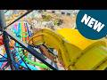 Sunset Drop Freefall Water Slide [75 ft tall] Land of Legends