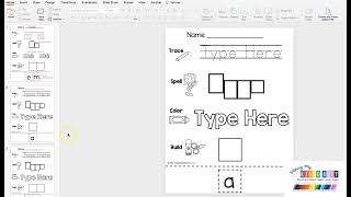 Editable Sight Word Templates