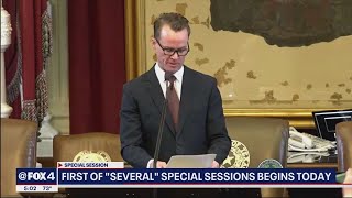 First of 'several' special sessions begins today