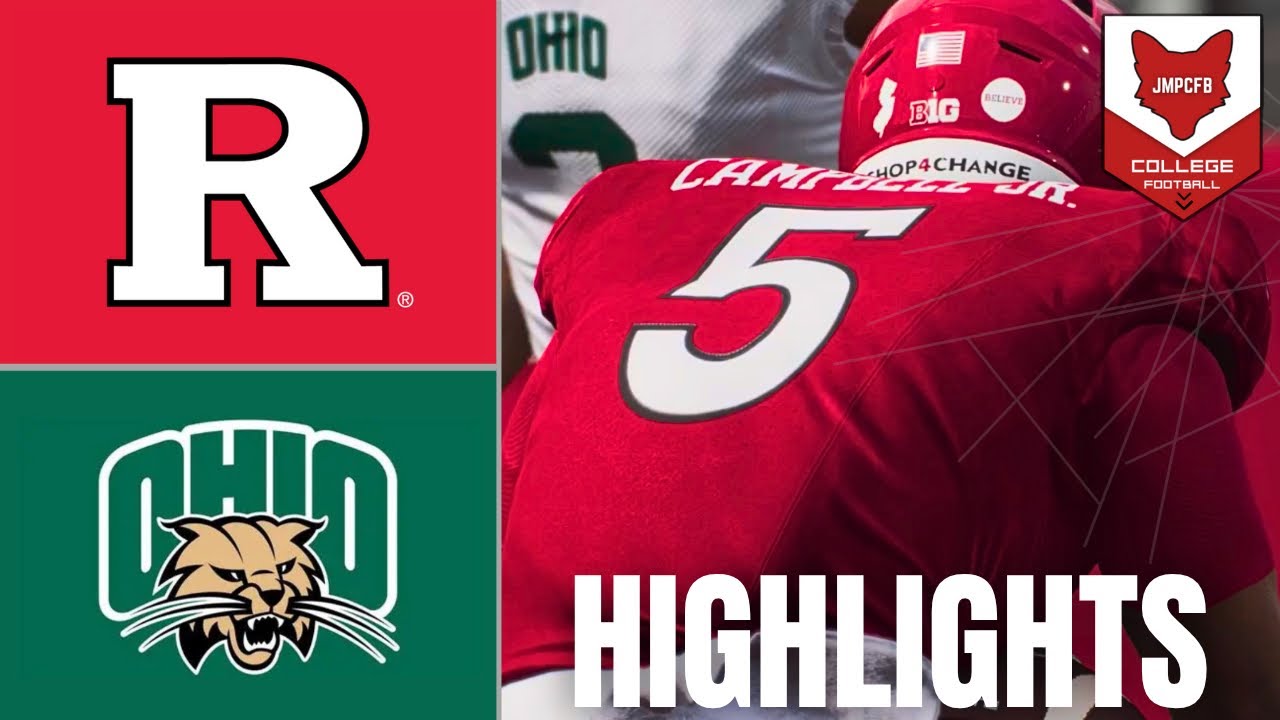 CFB WEEK 1 | Rutgers vs Ohio Bobcats | Full CFB Highlights on JSN - YouTube