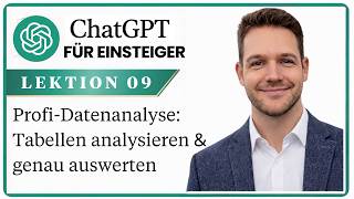 Datenanalyse mit ChatGPT: Excel & CSV auswerten OHNE Formeln! 📊 | Praxis-Tutorial