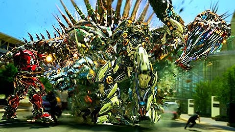 Transformers Age of Extinction  - Dinobots Charge Scene (1080pHD VO)
