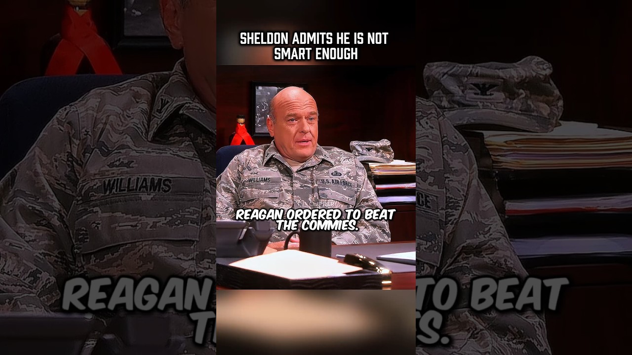 Sheldon admits he is not smart enough | the big bang theory #shorts #tbbt
