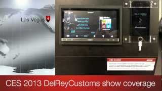 CES 2013 App Radio 2 and CD-IH202 Iphone 5 interface Video and Control Car stereo