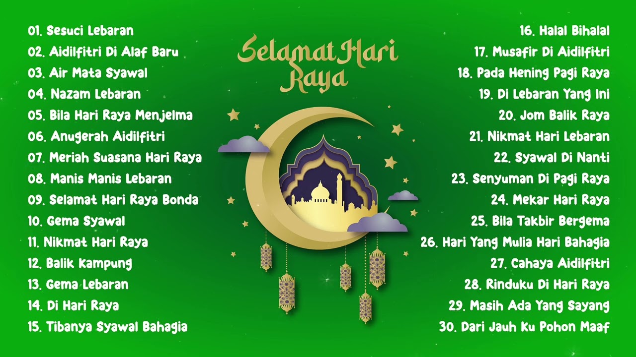 Lagu Hari Raya | Lagu Raya Trending 2025 | Raya Raya Raya