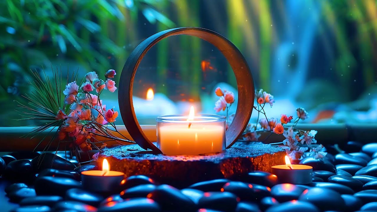 Watch Relaxing Music and The Sound of Water that Calms The Mind 🌿 Meditation, Sleep Music, Stress Relief on YouTube
