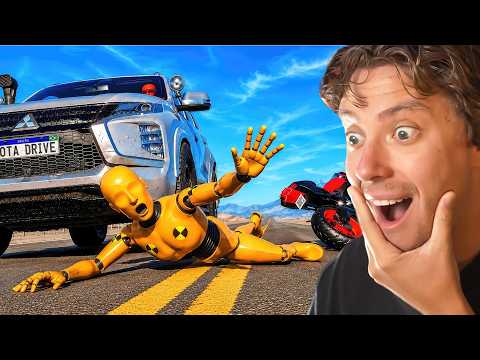 Reacting To Mechanical Failures in beamNG!!