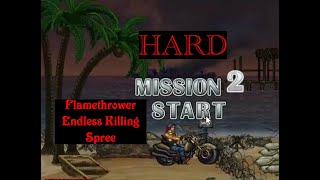 Commando 3 - Mission 2 [HARD] Flamethrower Killing Spree!!! (2021/10/30)