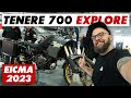 New 2024 Yamaha Tenere 700 Explore Unveiled! EICMA 2023