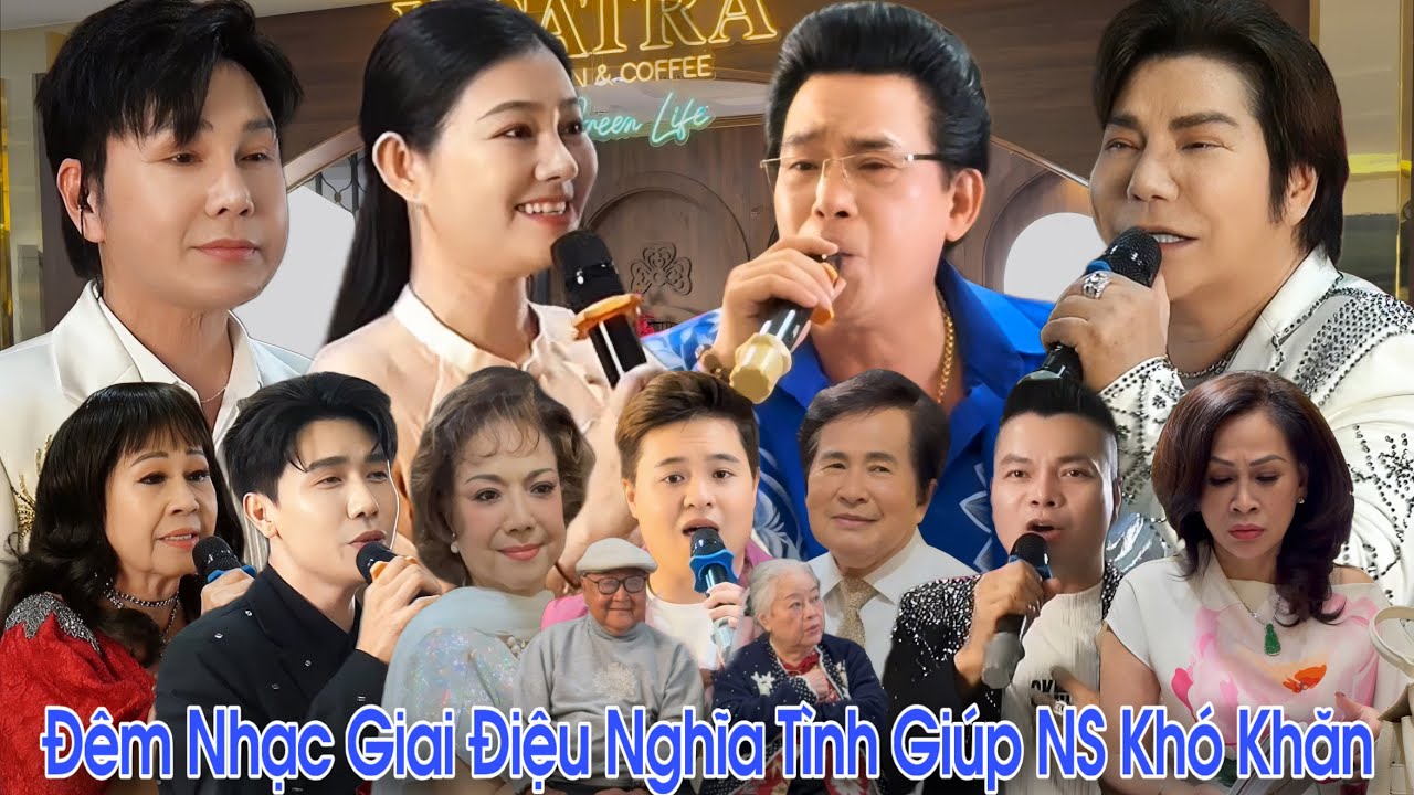 Trực Tiếp Đêm Nhạc Giai Điệu Nghĩa Tình Giúp Đở NS Lớn Tuổi Gặp Khó Khăn Tại Nhà Hàng NSUT Quế Trân