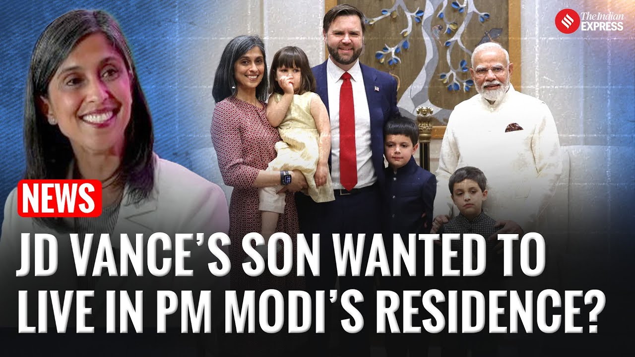 From Mangoes to Modi: Usha Vance Recalls Her Kids’ First India Trip