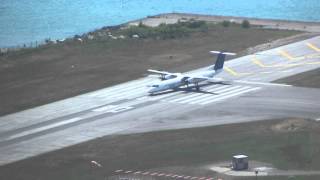 Billy bishop toronto city airport - as seen from cn tower