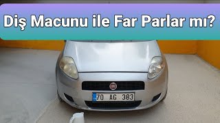 Diş macunu ile far parlar mı?