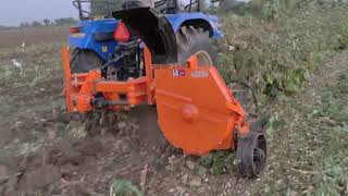 Mobile shredder Shaktiman || Shaktiman Mobile shredder with new holland 5510