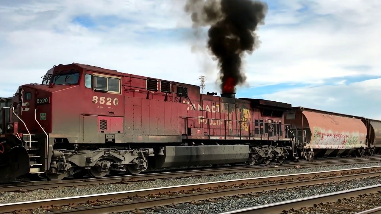 turbo fire Train stack fire YouTube