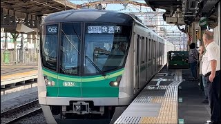 東京メトロ 16000系 16130F編成 各停 我孫子行き 入線シーン@松戸駅