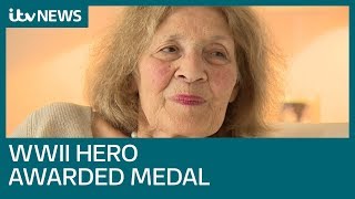 Famous Gabriella Ezra awarded medal for her bravery in World War II | ITV News Wealth