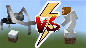 MINECRAFT MUTANT SNOW GOLEM VS SPAWN CRAWLER MINECRAFT PE 1.18 EP 26