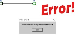 Delta ISP Soft Communication Error! (function not support) for beginner screenshot 5