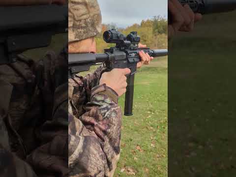 🤫 Suppressed CMMG Banshee vs. LOUD Banshee...Listen To The Buffer Spring!  #pcc #SUPPRESSOR