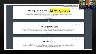 Cultivating Generous Congregations (CGC): Info video (made for May 2023 sessions)
