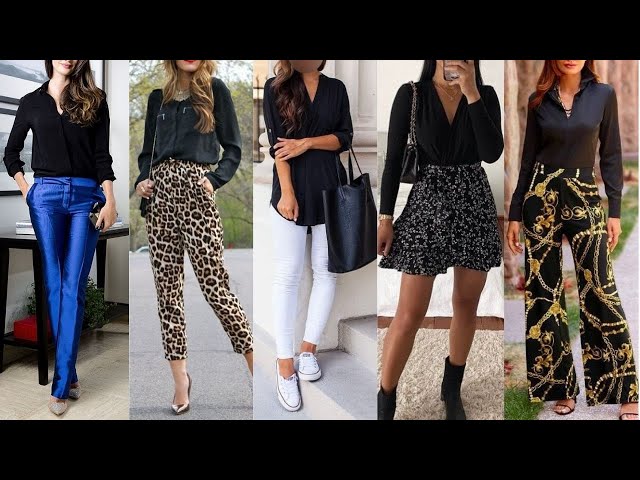 7 Looks para Combinar una Camisa Negra de Mujer - Blog SoloOnly