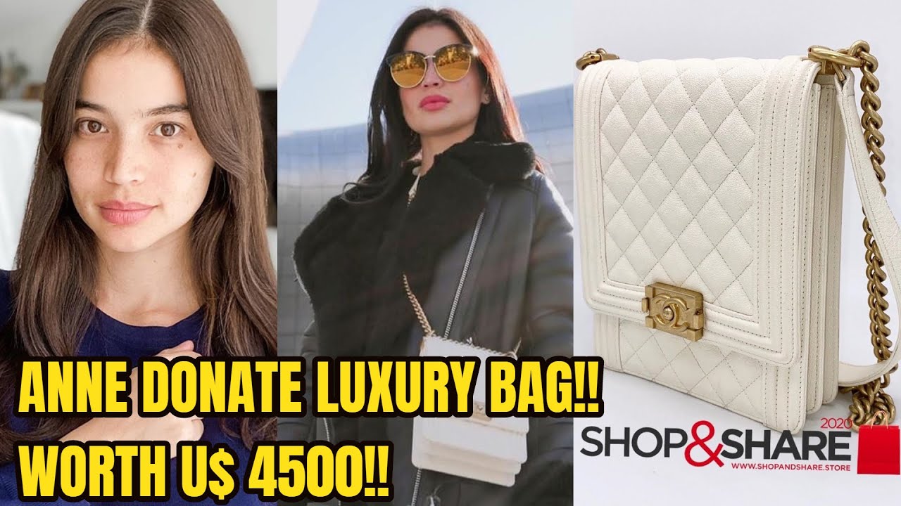 Anne Curtis Nag DONATE Ng CHANEL BAG Para Sa MASS TESTING!! CHANEL