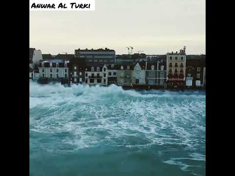 أعلى مد و جزر في أوروبا حيث يمكن أن ترتفع المياه الى 13 مترا