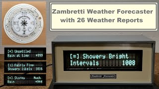 DIY Arduino Zambretti Weather Forecaster on VFD Display screenshot 5