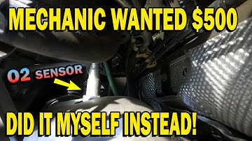 How To Replace OXYGEN SENSOR O2 Sensor On 2016 Lincoln Mkc and Ford Escape.