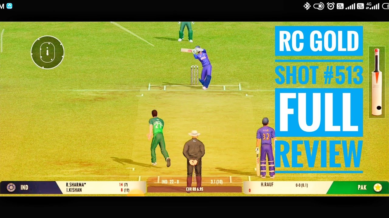 Real cricket 22" Shot of the week 513 Full Review, Rating and