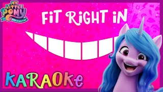 My Little Pony: A New Generation | 'Fit Right In' lyrics | Karaoke version | MLP