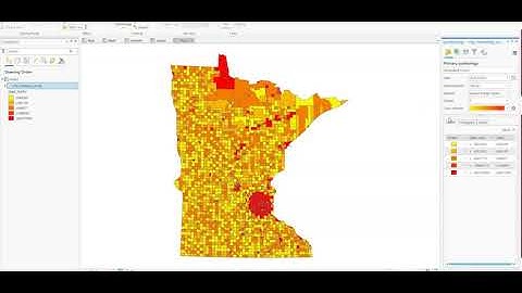 Tutorial on Creating Graduated Symbol and Choropleth Maps in ArcGIS