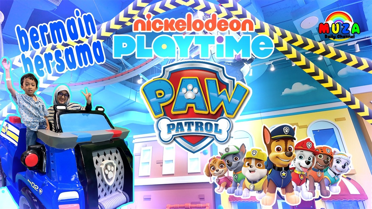 Bermain di PAW PATROL  PLAY TIME😁🎠|| Nickelodeon PlayTime PAW PATROL