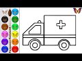 How to Draw an Ambulance Drawing for Kids?