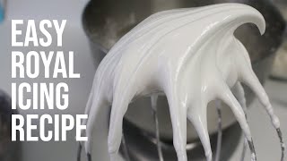 Royal Icing Recipe for Beginners | Two Ingredients