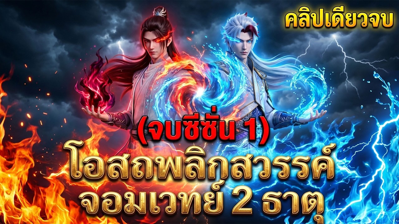 โอสถพลิกสวรรค์จอมเวทย์ 2 ธาตุ | เมื่อพระเอกมีพลังสองธาตุในร่างเดียว | จบซีซั่น 1 | ดูยาวๆ ฟังยาวๆ