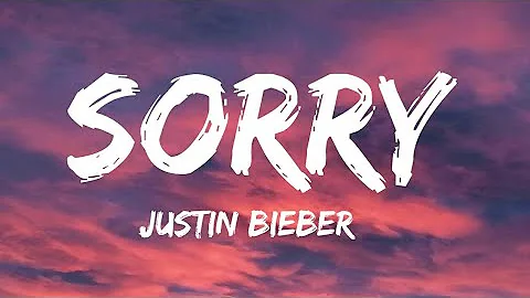 Justin Bieber - Sorry (Lyrics)