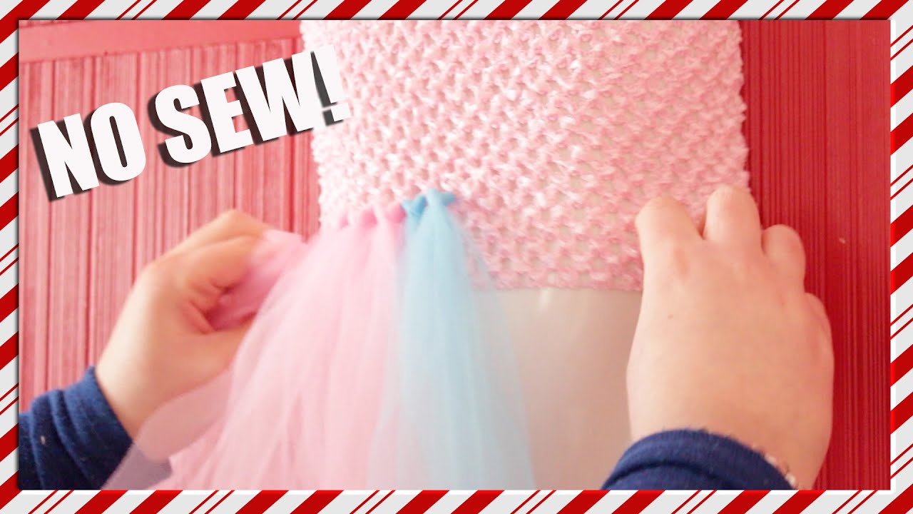 How to make a no Sew tutu! YouTube