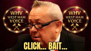 WEST HAM FANS ANGER | SULLIVAN TAKEOVER STORY EXPOSED | MISLEADING REPORTS