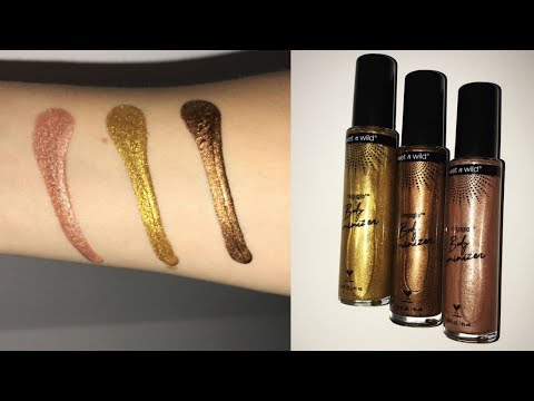 *NEW* Wet N Wild Body Luminizer - A Drugstore Body Lava Dupe