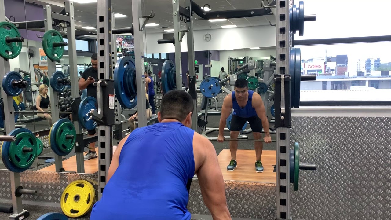 Barbell rows at anytime fitness Merrylands YouTube