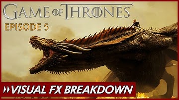Game of Thrones Visual Effects Breakdown - The Bells VFX (Mad Queen Scene Making of BTS)