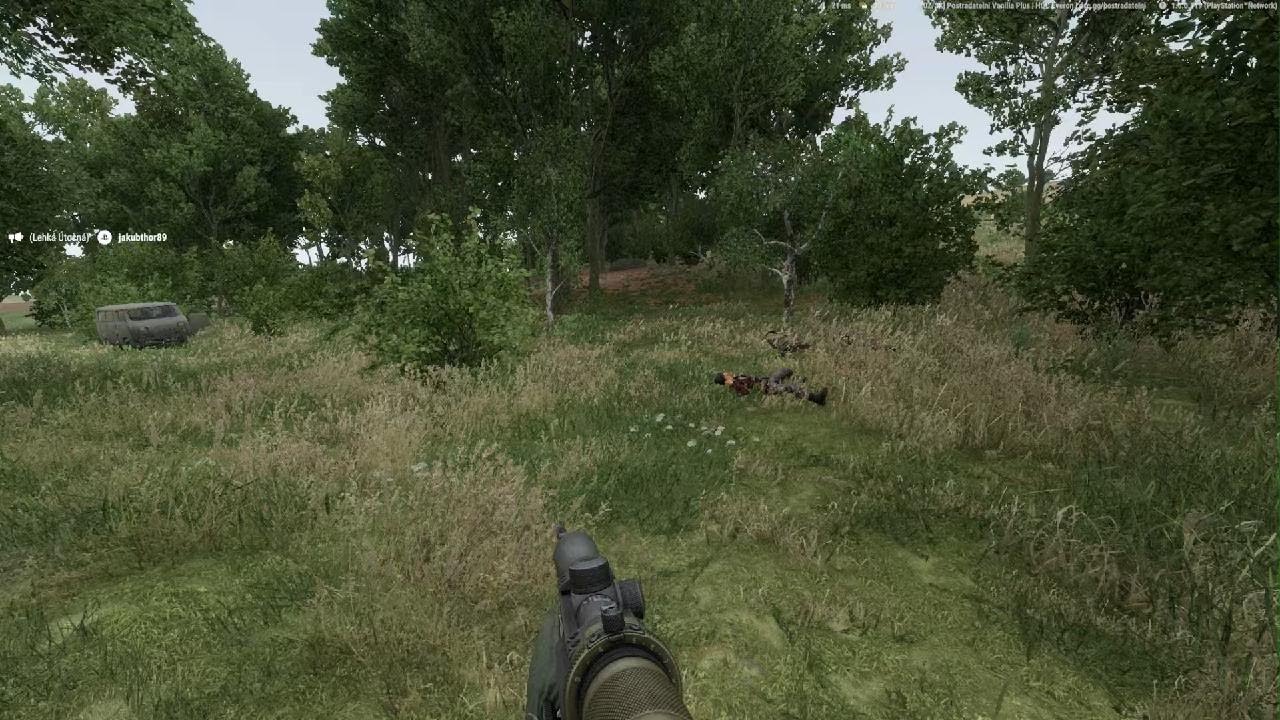 Arma Reforger_ srážka s obrněncem :D